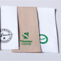 Servilleta Soft Siam Kraft (plegada 1/8) 40x40