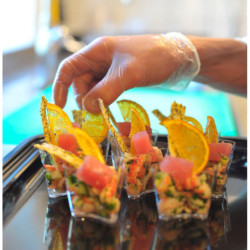 Guantes de polietileno