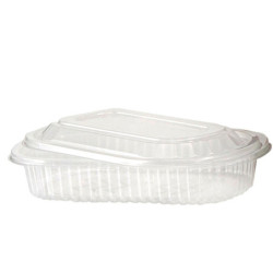 Bandeja 106 PP ovalada baja reforzadas