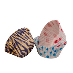 Pirotin Nº 10 Animal Print Negro y Blanco