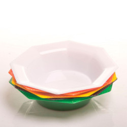 Compotera octogonal Verde