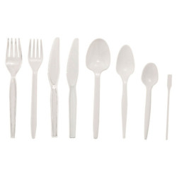 Cuchara café PP Blanca