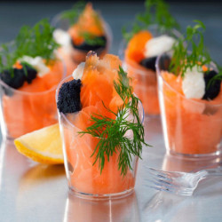 Tubo para bocaditos PS Cristal