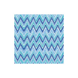 Servilleta Tissue Design Zig Zag Stripes Blue 33x33