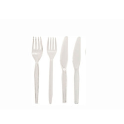 Tenedor Blanco PS económico