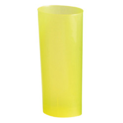 Trago largo flexible Amarillo Fluor