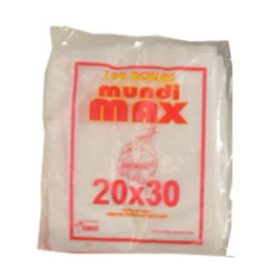 Bolsa camiseta Blanca 20x30 12 micr