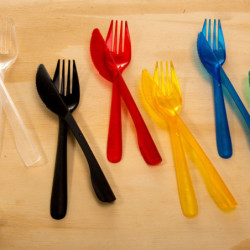 Tenedor Negro resistente PS