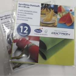 Servilleta Dunisoft Multicolor 40x40 (Retail)