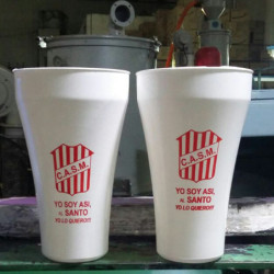 Vaso New Big flexible Blanco