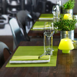 Individual Silicona 30 x 45 cm Gris Granito