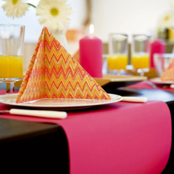 Camino de mesa Dunicel Fucsia