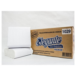 Toallas intercaladas Premium Blancas 2 paneles