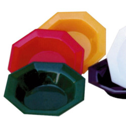 Compotera octogonal Negro