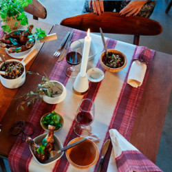 Camino de mesa Dunicel Como Bordeau