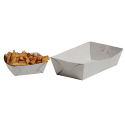 Bandeja Cartón Blanca Ñoquis nº 2 mediana