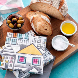Servilleta Tissue Design Houses 33x33